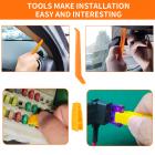 Dash Cam Hardwire Kit, Mini-USB Hard Wire Kit 11,5 ft, 12-24V - 5V Car Dash Camera laturi virtajohto, lahja 5 sulakekaapeli akun tyhjennyssuojauksella 24h pysäköintimonitorille