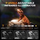 4K Night Vision kikkert med infrarød 3D 8X Zoom 32G-kort