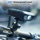 4K Cykelkamera med 2" Skærm, 1000LM Lys, IP67 & WiFi Forbindelse