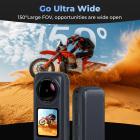 Kentfaith 4K Pocket Action-kamera: Krystalklare optagelser, dag eller nat – EIS-stabilisering, 20 MP-fotos, vandtæt og WiFi-klar