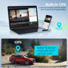 3-kanavainen Dash Cam edessä ja takana sisällä 4K 5G WiFi GPS Night Vision G-Sensor