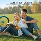 5K Digital Camera for nybegynnere 8X optisk zoom vippbar selfieskjerm med stativ og EVA oppbevaringsetui Kentfaith