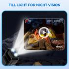 Mini Body Camera Video Audio Recorder med WiFi Bärbar Bodycam 180 ° objektiv