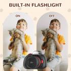 Детская цифровая камера с двойной 48 - МП камерой, автоматическая фокусировка для детей от 3 до 12 лет
