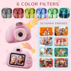 Детская цифровая камера с двойной 48 - МП камерой, автоматическая фокусировка для детей от 3 до 12 лет
