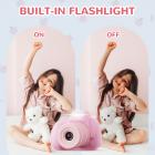 Детская цифровая камера с двойной 48 - МП камерой, автоматическая фокусировка для детей от 3 до 12 лет
