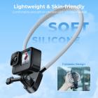 Стабильные крепления для мобильных телефонов на шее для POV и Vlog, гибкие и многоугольные, подходящие для спортивных камер и телефонов
