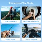 Стабильные крепления для мобильных телефонов на шее для POV и Vlog, гибкие и многоугольные, подходящие для спортивных камер и телефонов
