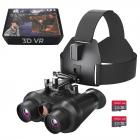 3D VR Night Vision kikkerter med infrarødt hoved monteret 6X Zoom KentFaith