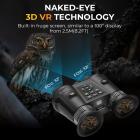 3D VR Night Vision kikkerter med infrarødt hoved monteret 6X Zoom KentFaith