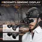 3D VR Night Vision kikkerter med infrarødt hoved monteret 6X Zoom KentFaith