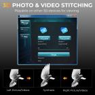 3D VR Night Vision kikkerter med infrarødt hoved monteret 6X Zoom KentFaith