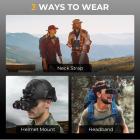 3D VR Night Vision kikkerter med infrarødt hoved monteret 6X Zoom KentFaith