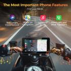 CarPlay til motorcykel Android Auto Dash Cam Front og Bag GPS Navigation