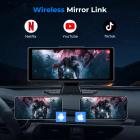 8" trådløs CarPlay skærm Android Auto Car Stereo med 1080P Backup kamera