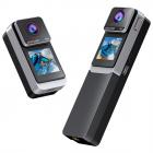 30 - метровая водонепроницаемая 4K спортивная камера, съемная рукоятка, двойной экран, 7 - часовая батарея, поле зрения 170 °
