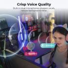 OBSBOT 4K 60 FPS Webcam til PC med 1/2" sensor AI framing & autofokus dobbelt mikrofon skønhedstilstand