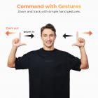 Веб - камера OBSBOT Tiny 2 Lite 4K для ПК, AI с 1 / 2 - дюймовым датчиком отслеживает потоковую камеру PTZ, управление жестами, 60 FPS, HDR, микрофон, веб - камеры для настольных компьютеров, ноутбуков, конференций, видеозвонков.
