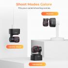 Веб - камера OBSBOT Tiny 2 Lite 4K для ПК, AI с 1 / 2 - дюймовым датчиком отслеживает потоковую камеру PTZ, управление жестами, 60 FPS, HDR, микрофон, веб - камеры для настольных компьютеров, ноутбуков, конференций, видеозвонков.
