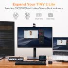 Веб - камера OBSBOT Tiny 2 Lite 4K для ПК, AI с 1 / 2 - дюймовым датчиком отслеживает потоковую камеру PTZ, управление жестами, 60 FPS, HDR, микрофон, веб - камеры для настольных компьютеров, ноутбуков, конференций, видеозвонков.
