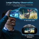 4K Night Vision kikkerter med forstørret 7" skærmbaggrundsbelyste knapper 32G kort KentFaith