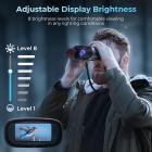 4K Night Vision kikkerter med forstørret 7" skærmbaggrundsbelyste knapper 32G kort KentFaith