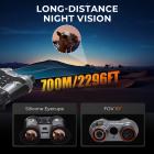 Hovedmonteret nattesyn kikkerter 3D VR 700M / 2296FT 6X Zoom KentFaith