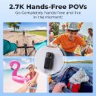 2.7K tommelfingerkamera med 180° drejeligt objektiv Magnetisk krop Påførbar KentFaith