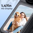 2.7K tommelfingerkamera med 180° drejeligt objektiv Magnetisk krop Påførbar KentFaith