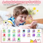 Barn Smartphone Toys Dual Cams, 2.8" pekskärm, inget internet, för pojkar Flickor Ålder 3-8 ###