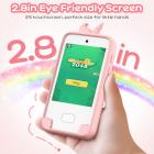 Barn Smartphone Toys Dual Cams, 2.8" pekskärm, inget internet, för pojkar Flickor Ålder 3-8 ###