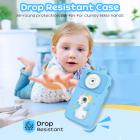 Smartphone-legetøj til børn – Dobbeltkameraer, 2,8" touchskærm, uden internet, til drenge og piger i alderen 3-8 år | Kentfaith