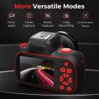 4K digitalkamera for barn med doble 48 MP kameraer, 10X zoomring, autofokus, for 3-12 år yngre