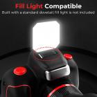 4K digitalkamera for barn med doble 48 MP kameraer, 10X zoomring, autofokus, for 3-12 år yngre