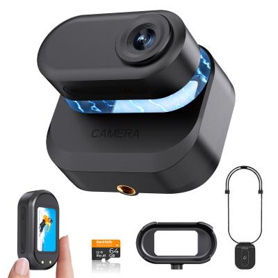 Mini Telecamera Body FHD 1080P 64G Autonomia Registrazione 270 Minuti, Indossabile POV Anti-Shake per Lavoro e Viaggi – Kentfaith