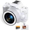 Fotocamera Digitale Compatta, Video 2K Foto 48MP, Bokeh stile DSLR, Zoom 16X, Stabilizzazione EIS, Kentfaith