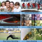 4K 64MP Digital Kamera Dual Skærm Selfie, 18X Zoom, 32GB Kort & 2 Batterier til Begyndere YouTube Vlog, Kentfaith