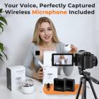 Videocamera 8K met HDMI-uitgang, 64MP Foto’s, WiFi, Nachtzicht, Microfoon en Statief