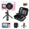 Pink Camera   32G Card   Storage Case   Tripod
