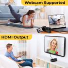 Videokamera med 5K Video, 10x Optisk Zoom, Dobbelt Batteri, WiFi Overførsel, Fjernbetjening, 6-aksels Stabilisering, Kentfaith