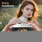 75MP 4K Digitalt Kamera for Fotografering, 12X Optisk Zoom, 180° Vippeskjerm, 52mm Black Mist 1/4 + CPL Filter Sett, Kamerastativ, WiFi Vloggingskamera for Video, YouTube, Kentfaith