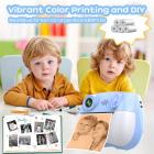 Barn Camera Instant Print Color Photo, Front Rear Dual Selfie, 1080P HD Video for 3-12, Blue, #