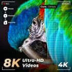 8K 88MP цифровая камера с 30-кратным макро/широкоугольным/рыбьим объективом, двойным сенсором Sony, 6-осевой стабилизацией, двумя аккумуляторами, картой 32G, Kentfaith