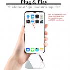 Lettore di schede SD magnetico 3 in 1, supporta SD/TF/SDHC, compatibile per Mac os, Android, Linux