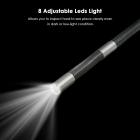 Ladattava Wi-Fi-lähetys Teollinen Borescope 2MP sisäänrakennettu 8 led-tarkastuskamera korvaavan auton / putken tarkastuksen