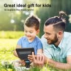 5 Inch Digital Microscope with Remote Control, 1000x Magnification, Plastic Stand, 1080 FHD USB Microscope with Wifi, Compatible with Windows, iPhone, Android, iPad