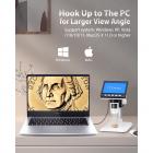 4,3"  LCD  Digitalmikroskop, 50x-1000x Förstoring, USB-Mikroskop För Vuxna Barn Med 8 Justerbara LED-Lampor, Kompatibel Med Windows/Mac iOS