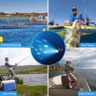 7" vedenalainen kalastuskamera 1200TVL HD-objektiivi Kalastuskamera 15m kaapeli 12 IR-valoa järvelle, veneelle, pilkkimiseen Euro-pistoke