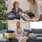 P110 digitaalinen kolikkomikroskooppi, 4,3" näyttö, 1080P korkea resoluutio ja 2 megapikseliä, 50X-1000X suurennus 8 säädettävällä LED-valolla, nostettava pöytä aikuiselle, kannettava lapsimikroskooppi