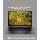 Langaton digitaalimikroskooppi, 50x-1000x suurennus, kannettava kädessä pidettävä USB-mikroskooppikamera, mini taskumikroskooppi lapsille ja aikuisille, iPhonelle, iPadille, Android-puhelimelle, MacBookille, Windows PC:lle